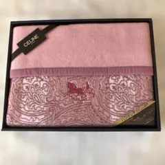 CELINE セリーヌ　毛布　140×200 パフタッチアクリル毛布　トリアード