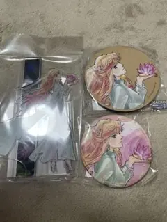 マクロス万博　背景付 アクスタ ガラポン景品 ミラー ウッドコースター　シェリル