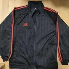 アディダス ジャージ JD1018 adidas Oサイズ ブラック レッド