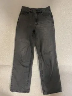 GU ストレートデニム 221-349501 グレー