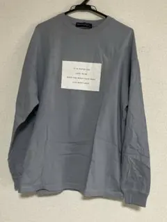 CONFIRM グレー 長袖Tシャツ M