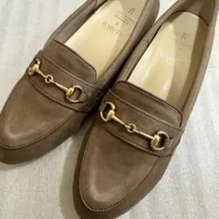 美品 ROPE' PICNIC HARUTA フラットローファー 24.0cmのサムネイル