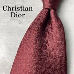 美品 Christian Dior ジャガード ネクタイ