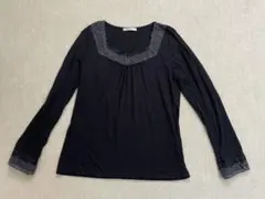 axes femme 長袖カットソー ブラック L
