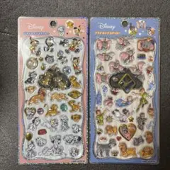 メルカリ最安！ディズニー【プチドロップステッカー　2種セット】