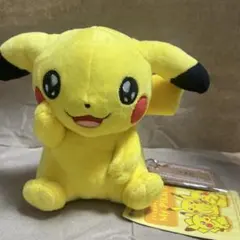my pikachu 垂れ耳 キラキラ 片手あげオス　ぬいぐるみのサムネイル