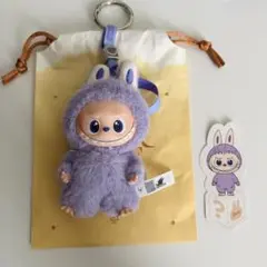 THE MONSTERS PIN FOR LOVE ラブブ イニシャル ？ 紫