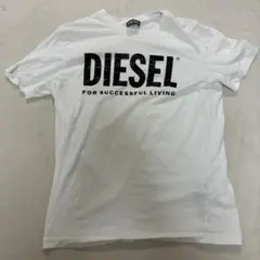 DIESEL Tシャツ ホワイト ロゴプリントのサムネイル