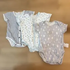 UNIQLO ベビー肌着 70 80サイズ 3枚セット まとめ売り 半袖 夏