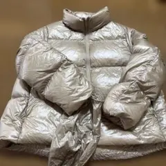 UNIQLO ウルトラライトダウンジャケット シャンパンゴールド XL 着用少のサムネイル