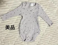 80㎝ロンパース　花柄