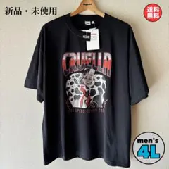 新品　Cruella　クルエラ　Disney　Villains　 Tシャツ 4Lのサムネイル