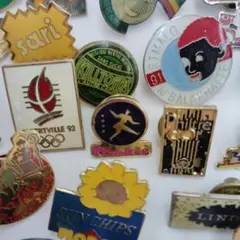 USAオリンピック ピンバッジセット コカコーラ マクドナルドヴィンテージ90s USAオリンピック ピンバッジセット コカコーラ マクドナルド