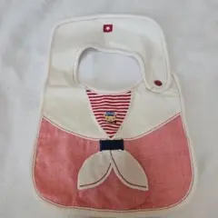 ●familiar ファミリア セーラー風 スタイ くま よだれかけ