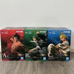 ワンピース一番くじ　和の国編　full blow フィギュアABC賞セット