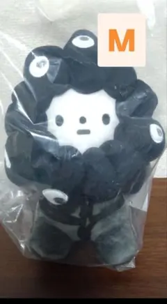 黒ミャクミャク　きっこうちゃん　ブラックぬいぐるみ　Mサイズ 万博EXPO