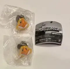 プロ野球マスコット めじるしアクセサリー ハリーホーク ガチャガチャ