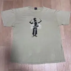 希少　00s ヴィンテージ　オールドステューシー　Tシャツ　カーキ　XL