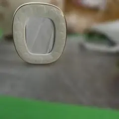 花模様の陶器製フォトフレーム