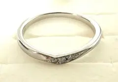 【最終お値下げ】4℃　プラチナリング　9号 喜平リング プラチナ850 （9号） 12面トリプル 指輪 チェーンリング