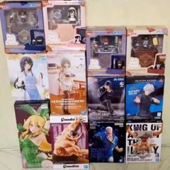 12体セット　プライズ　フィギュア　まとめ売り　名探偵コナン　ワンピース　他