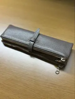 CCOMPANY Limited ペンケース ルポ2セカンド 本革(グレージュ)