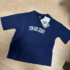 TOM AND JERRY Tシャツ ネイビー 110cmのサムネイル