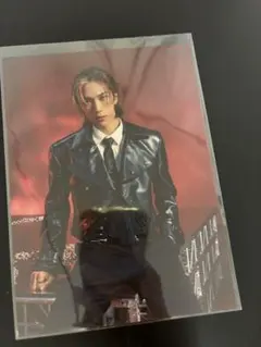 INI MATCH UP 封入　レターカード　Red 池崎 ⭐︎