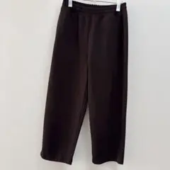 【美品】UNIQLO C ダークブラウン ジョガーパンツ ユニクロシー