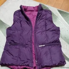 コムサイズム　ダウン（90%）ベスト　リバーシブル