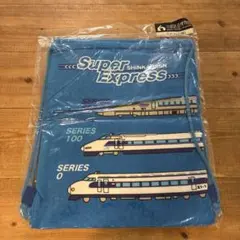☺︎京都鉄道博物館 新幹線 タオル巾着L 新品☺︎