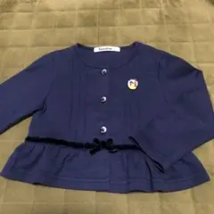 ファミリア ボレロカーディガン 90