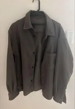 グリーンレーベル ツイードライク CPO ジャケット ダークブラウン　ジャケット