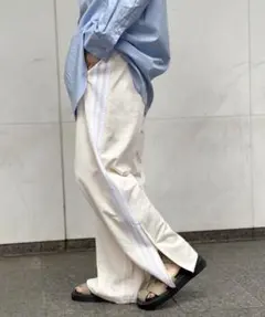 アディカラー クラシックス ファイヤーバード トラックパンツ ワンダーホワイトM