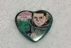 ゴールデンカムイ　缶バッジ　缶バッチ　愛です　月島基　月島軍曹