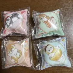 モフサンド くら寿司 クッションチャーム 4種 コンプ