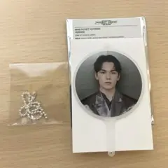 セブチ SEVENTEEN バーノン ミニピケット うちわ キーリング