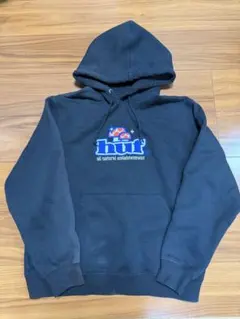 HUF ブラック パーカー M