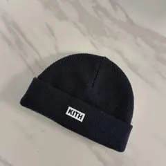 【お値下げ不可】KITH ネイビー ニット帽　ベビー