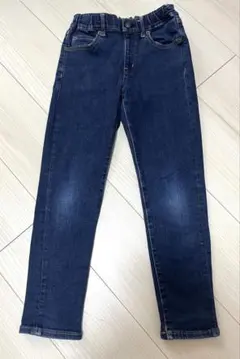 UNIQLO キッズストレッチデニムパンツ　ウエストゴムタイプ　サイズ130
