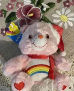 ケアベア　チアベア　サンタ　クリスマス　ボールチェーンマスコット