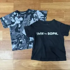 GU 1MW by SOPH. Tシャツ 2枚セット 110cm 夏服のサムネイル