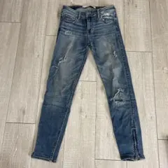 アバクロ★ダメージデニム スキニー ジーンズ