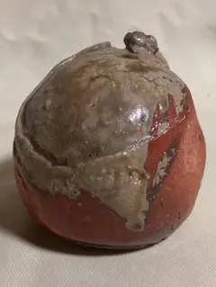 古物骨董茶道具整理　花器　花入　信楽焼　高さ約10.5cm