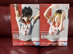 ハイキュー!! ポージングフィギュア 黒尾鉄朗 孤爪研磨 2種セット