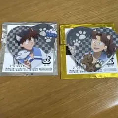 ナンジャタウン 忍たま乱太郎 缶バッジ 土井半助 山田利吉 - メルカリ