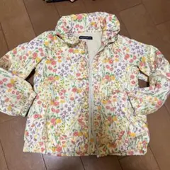 ムージョンジョン花柄ジャケット 110ジャンパー　ウインドブレーカー　保育園着