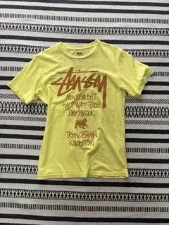 old stussy 90s USA製 メキシコ製 紺タグ アメリカ製 黄色L - メルカリ
