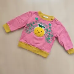 95cm FIRST COUNTトレーナー オレンジ