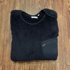 【新品】UNIQLO×エンジニアードガーメンツ ボアフリースプルオーバー M 紺
